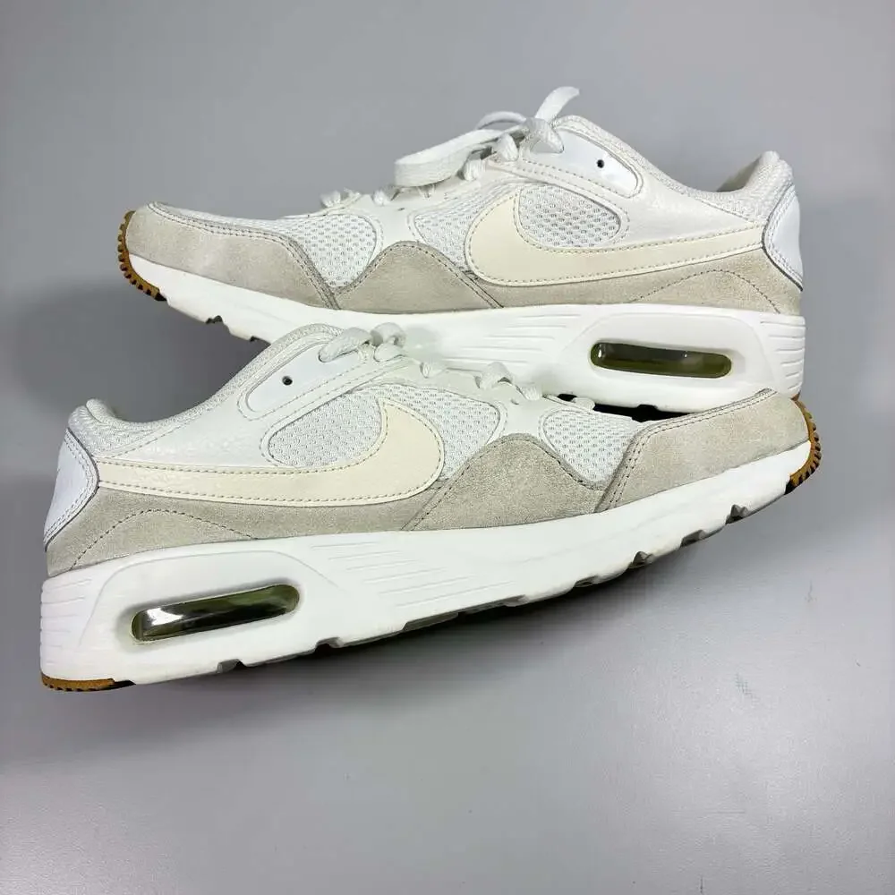 Nike Women's Air Max SC Summit White/Sail/Platinum Tint/Hemp Sneakers (CW4554-10
